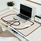 Modern Line Art Desk Mat Gallery Image 2