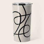 Modern Line Art Travel Mug Gallery Image 1