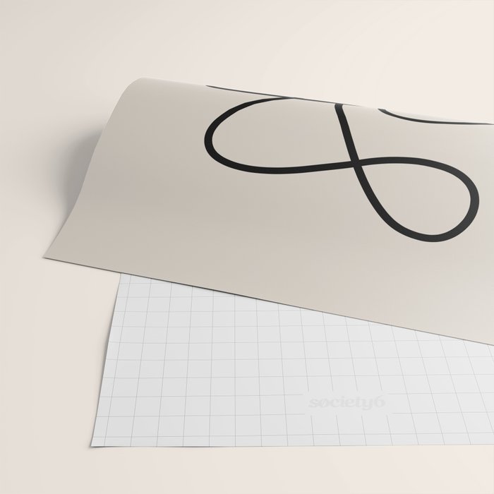 Modern Line Art Wrapping Paper Gallery Image 2