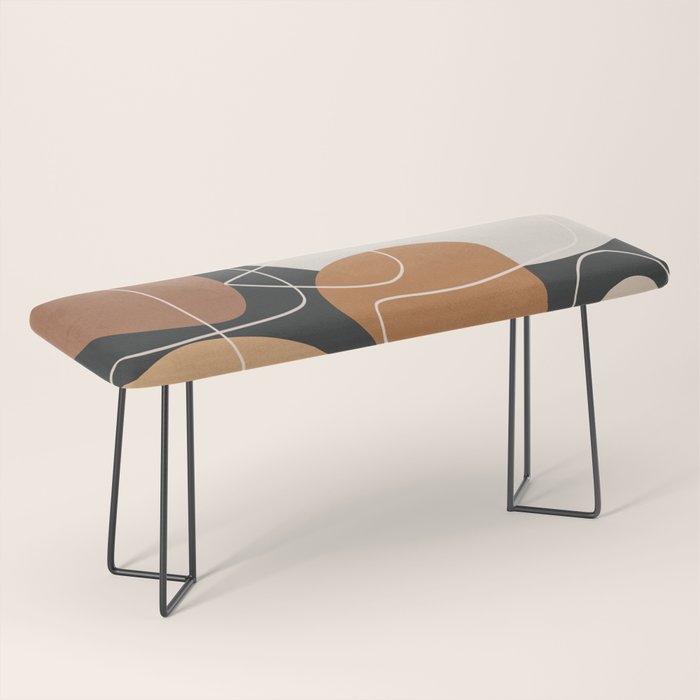 Minimal Colorful Abstract Shapes 9 Bench Gallery Image 1
