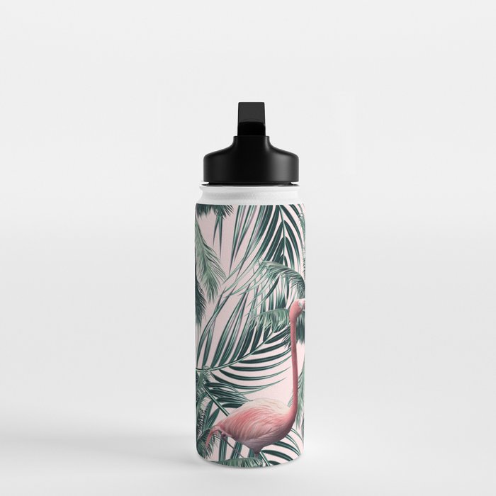Flamingo tropics Water Bottle Gallery Image 3