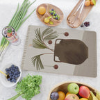 winter Christmas tree bouquet in a pot  Cutting Board Gallery Image 2