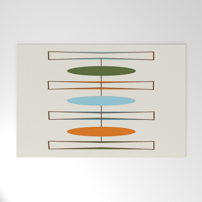 Mid-Century Modern Art 1.2 Welcome Mat Gallery Image 1