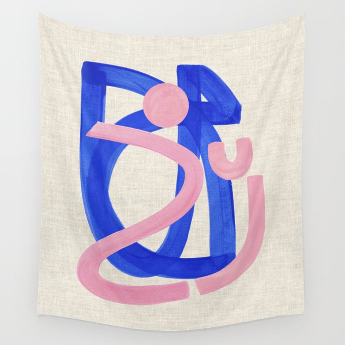 Two Destinies Wall Tapestry Gallery Image 1