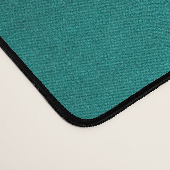 Teal Orange Black Yellow Modern Artwork Desk Mat Gallery Image 4