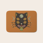 Spooky Cat Bath Mat Gallery Image 1