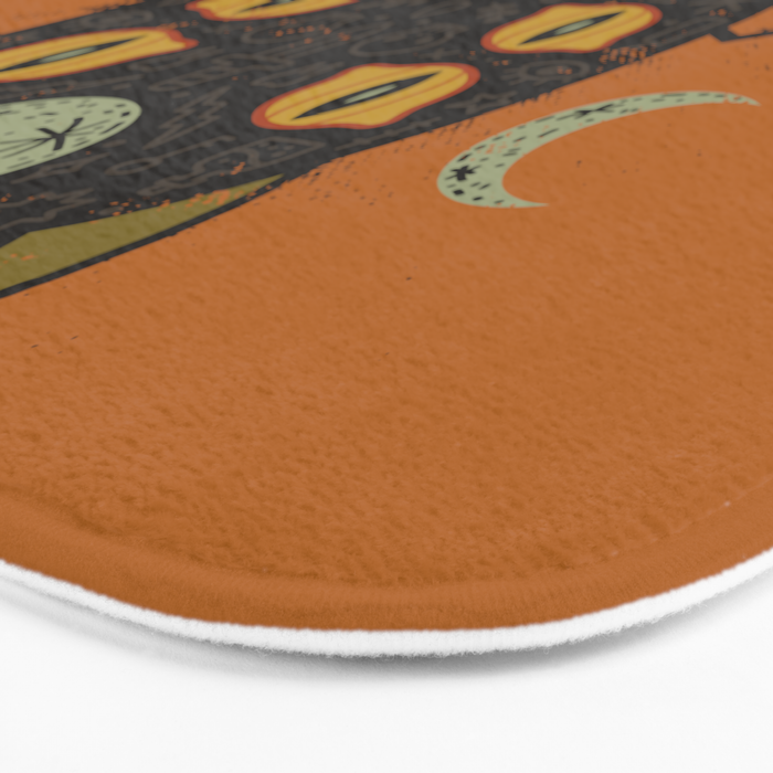 Spooky Cat Bath Mat Gallery Image 3