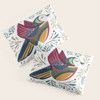 Peace Bird | White Pillow Sham Gallery Image 3