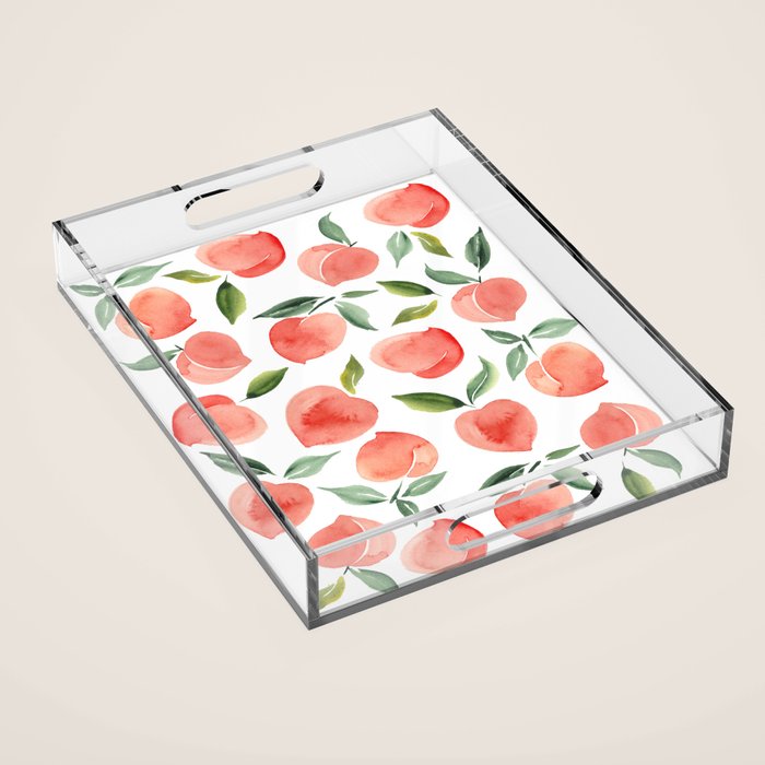 peaches Acrylic Tray Gallery Image 1