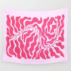 Wild Ferns: Wine Edition Wall Tapestry Gallery Image 4