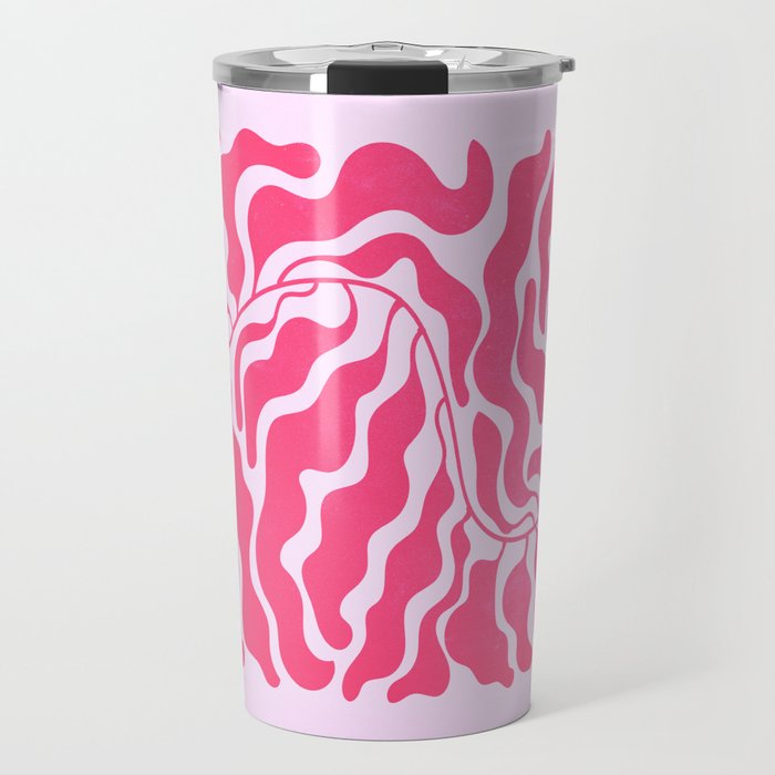 Wild Ferns: Wine Edition Travel Mug Gallery Image 1
