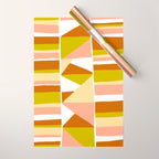 Sunwoven, sand and sage Wrapping Paper Gallery Image 1