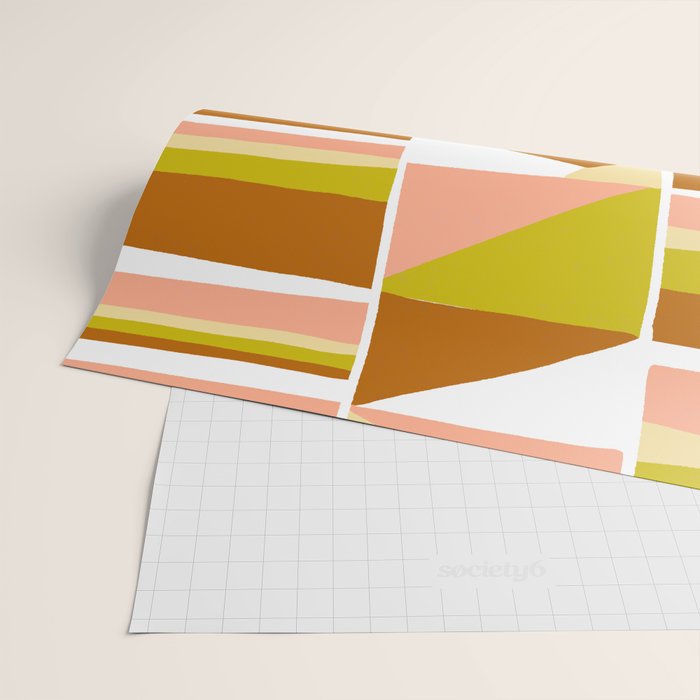 Sunwoven, sand and sage Wrapping Paper Gallery Image 2