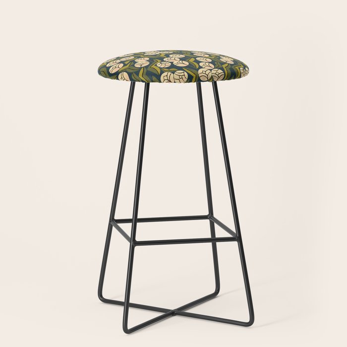 Ivory Blooms Stool Gallery Image 1