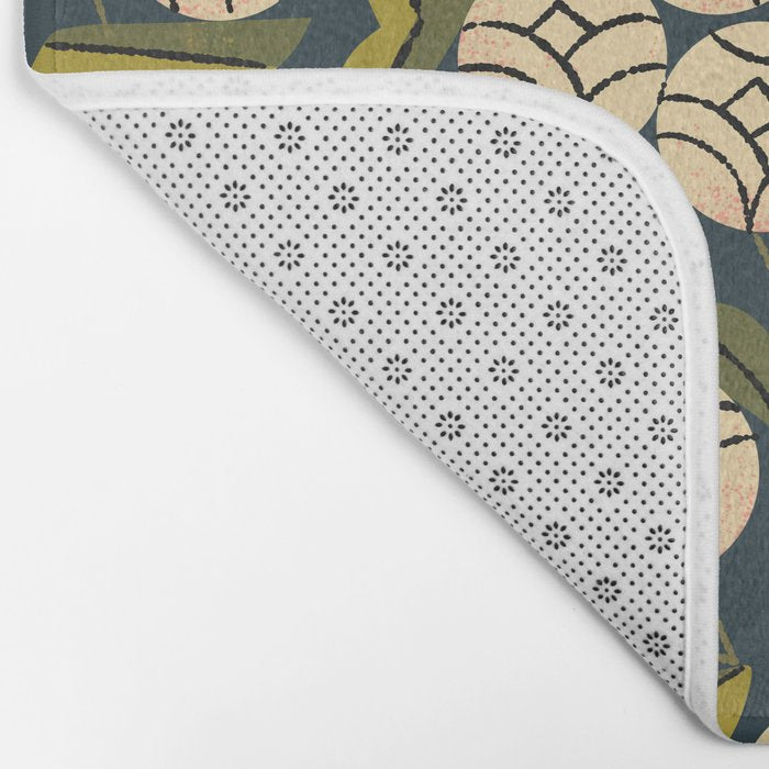 Ivory Blooms Bath Mat Gallery Image 2