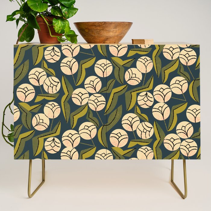 Ivory Blooms Credenza Gallery Image 1