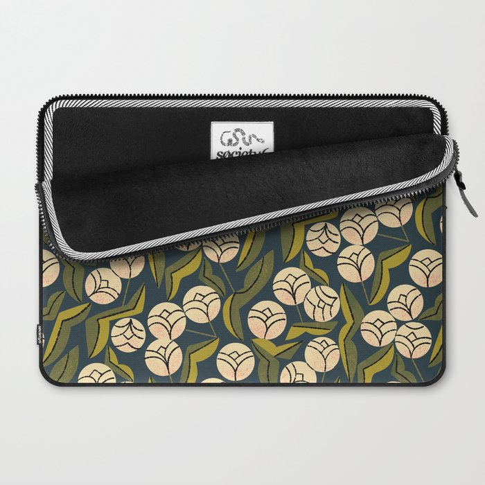 Ivory Blooms Laptop Sleeve Gallery Image 2