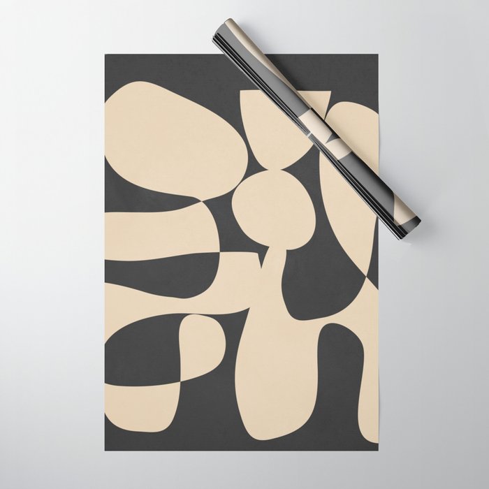 Modern Art Form 1 Wrapping Paper Gallery Image 1