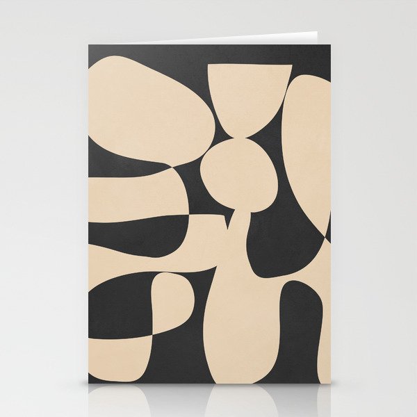 Modern Art Form 1 Stationery Card Gallery Image 2