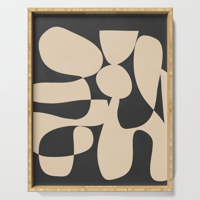 Modern Art Form 1 Serving Tray Gallery Image 1