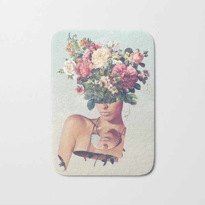 Flower-ism - Bouquet Pot Head Bath Mat Gallery Image 1