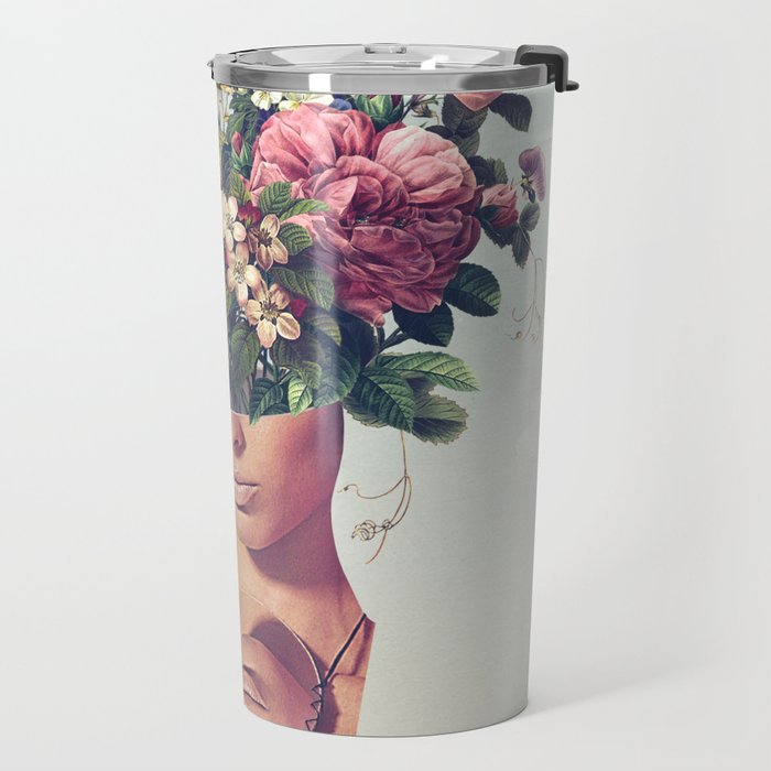 Flower-ism - Bouquet Pot Head Travel Mug Gallery Image 2