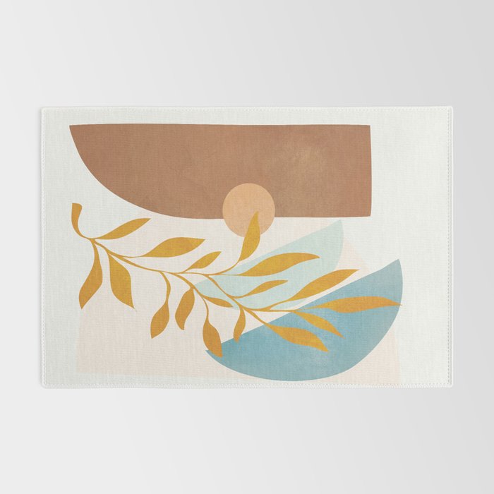 Soft Abstract Shapes 01 Rug Gallery Image 2
