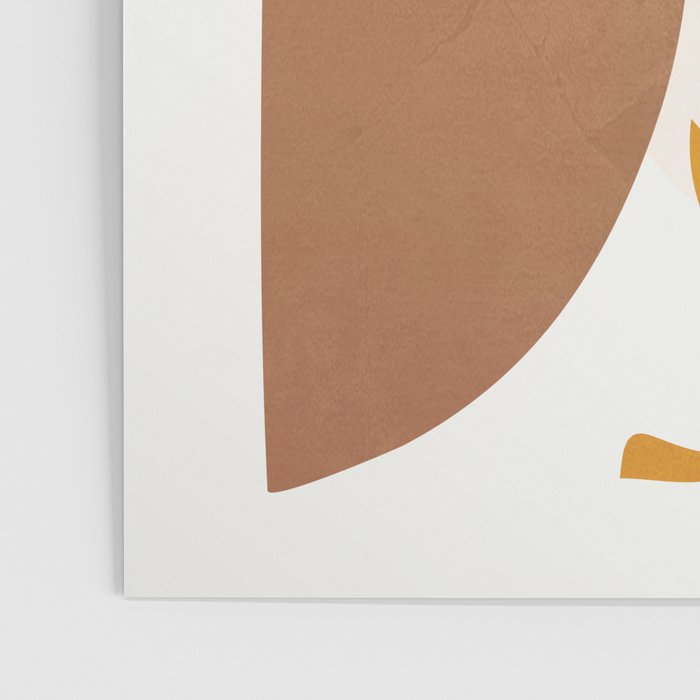 Soft Abstract Shapes 01 Poster Gallery Image 3