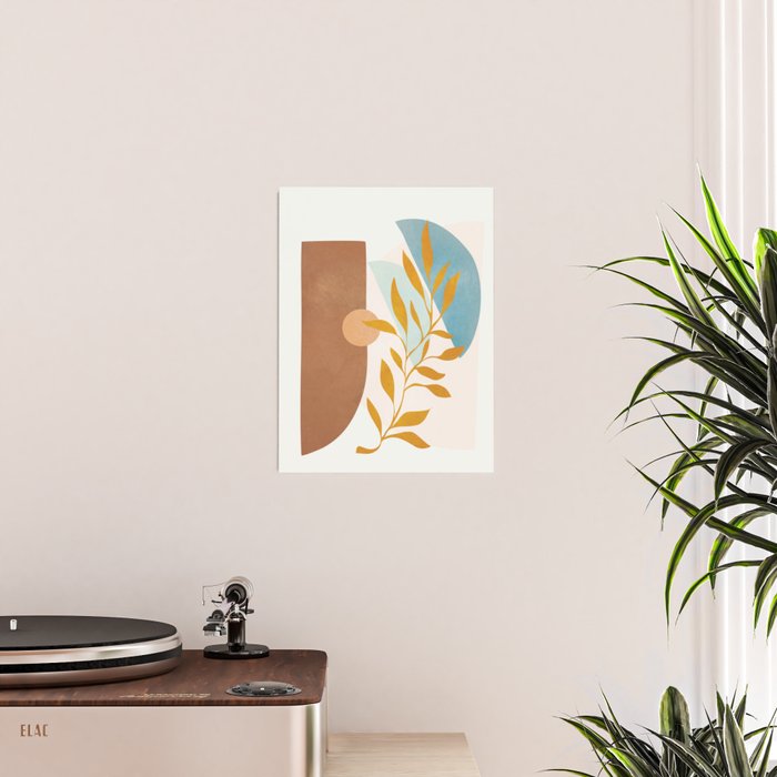 Soft Abstract Shapes 01 Poster Gallery Image 2