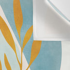 Soft Abstract Shapes 01 Wall Tapestry Gallery Image 3