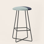 Two Tone Line Curvature XXII  Stool Gallery Image 1