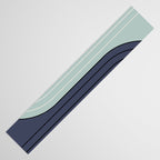 Two Tone Line Curvature XXII  Table Runner Gallery Image 3