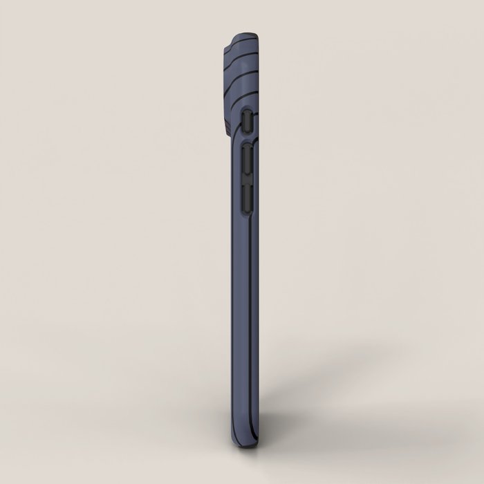 Two Tone Line Curvature XXII  iPhone Case Gallery Image 2