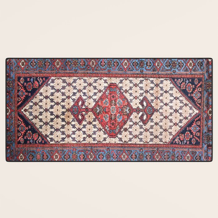 Hamadan  Antique Persian Rug Print Desk Mat Gallery Image 3