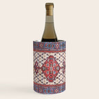 Hamadan  Antique Persian Rug Print Wine Chiller Gallery Image 1