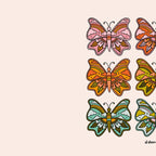 Rainbow Butterflies Coffee Mug Gallery Image 2