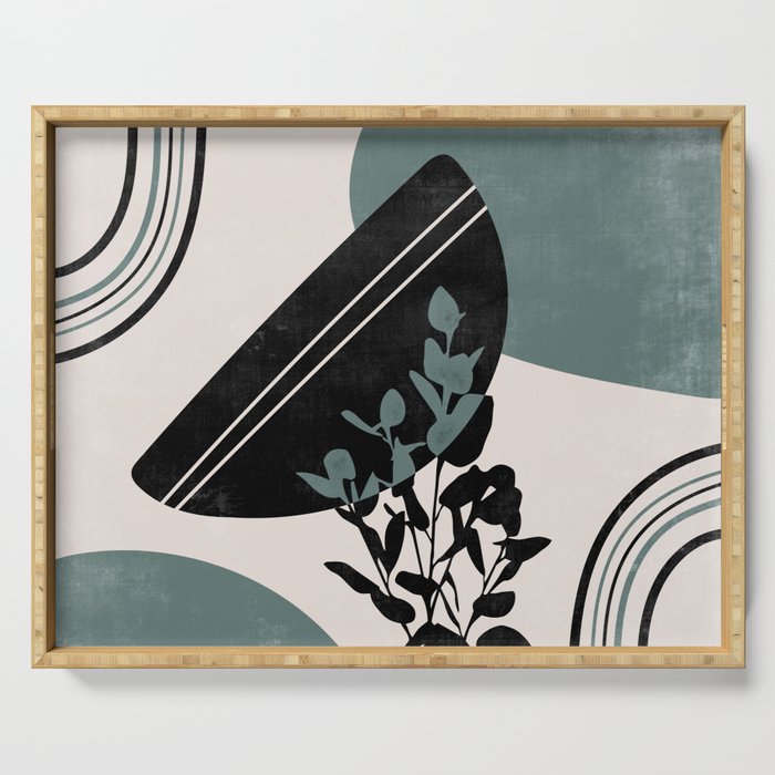 Eucalyptus Boho Botanical Serving Tray Gallery Image 1