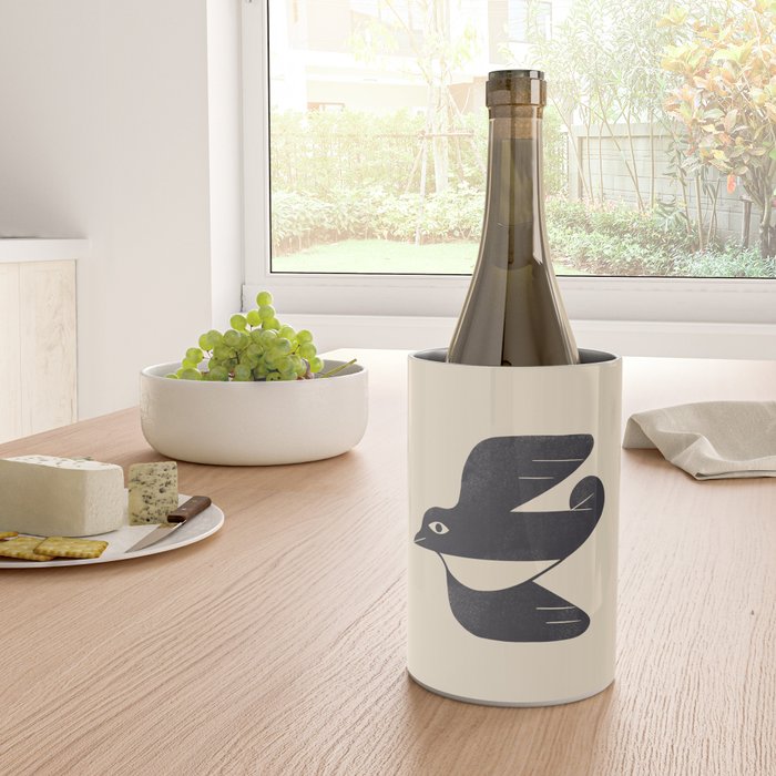 Minimal Blackbird No. 4 Wine Chiller Gallery Image 4