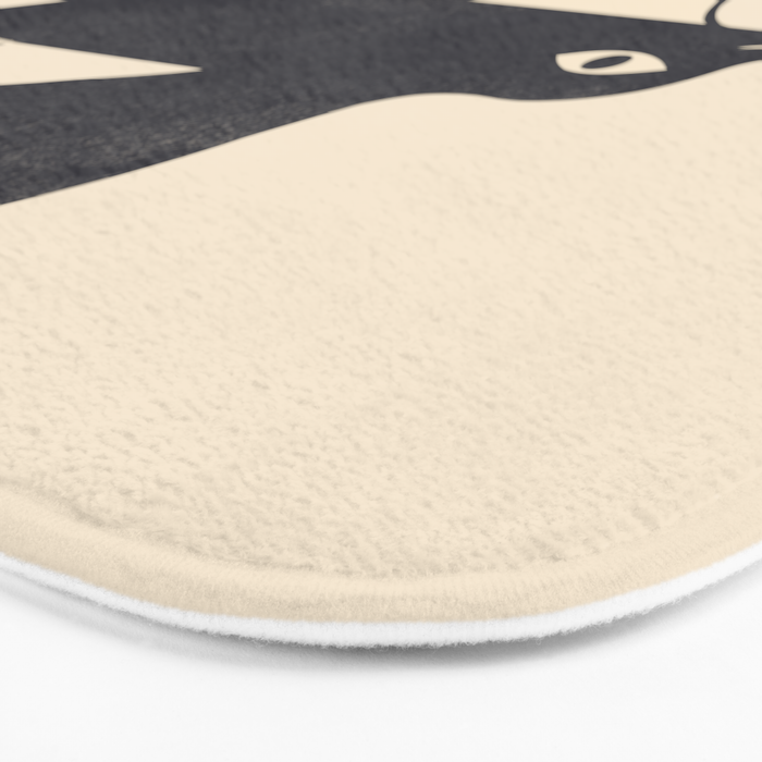 Minimal Blackbird No. 4 Bath Mat Gallery Image 3