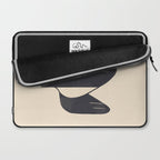 Minimal Blackbird No. 4 Laptop Sleeve Gallery Image 2