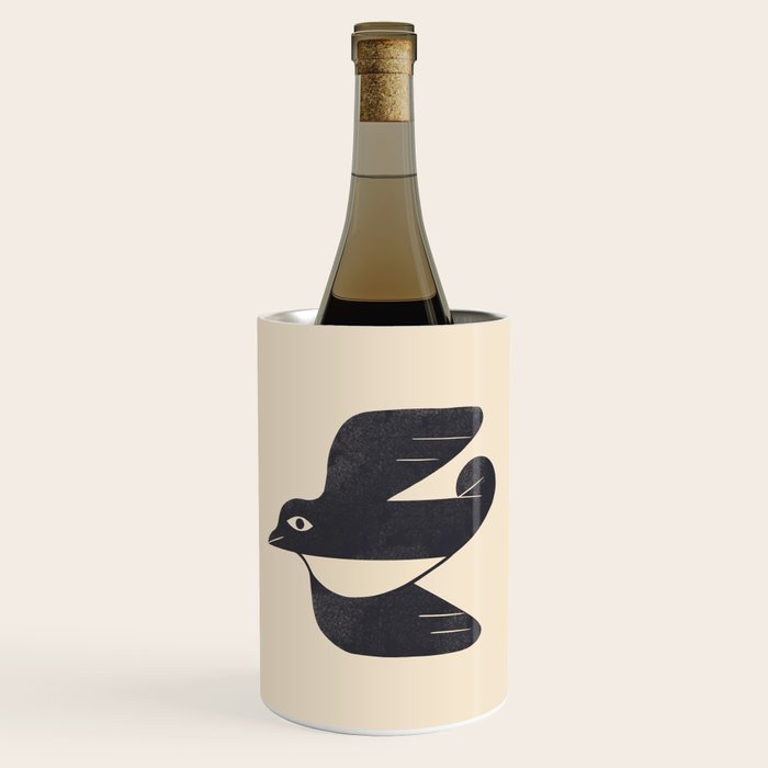 Minimal Blackbird No. 4 Wine Chiller Gallery Image 1
