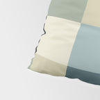 Bold Muted Checks Pattern - Large III Pillow Sham Gallery Image 4