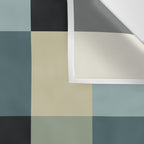 Bold Muted Checks Pattern - Large III Wall Tapestry Gallery Image 3