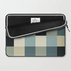 Bold Muted Checks Pattern - Large III Laptop Sleeve Gallery Image 2