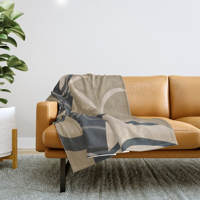 Abstract Ceramics 2 Throw Blanket Gallery Image 1