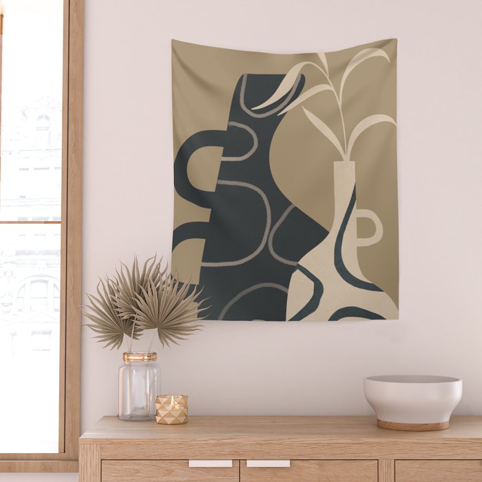 Abstract Ceramics 2 Wall Tapestry Gallery Image 2