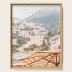 Positano, Italy Summer Time Photography Serving Tray Gallery Image 1