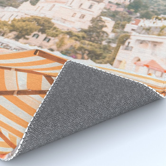 Positano, Italy Summer Time Photography Rug Gallery Image 4