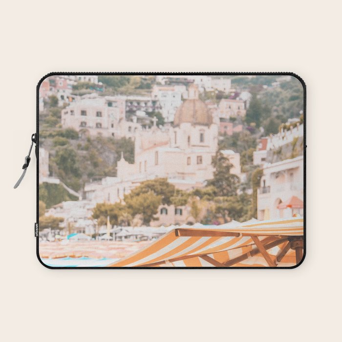 Positano, Italy Summer Time Photography Laptop Sleeve Gallery Image 1