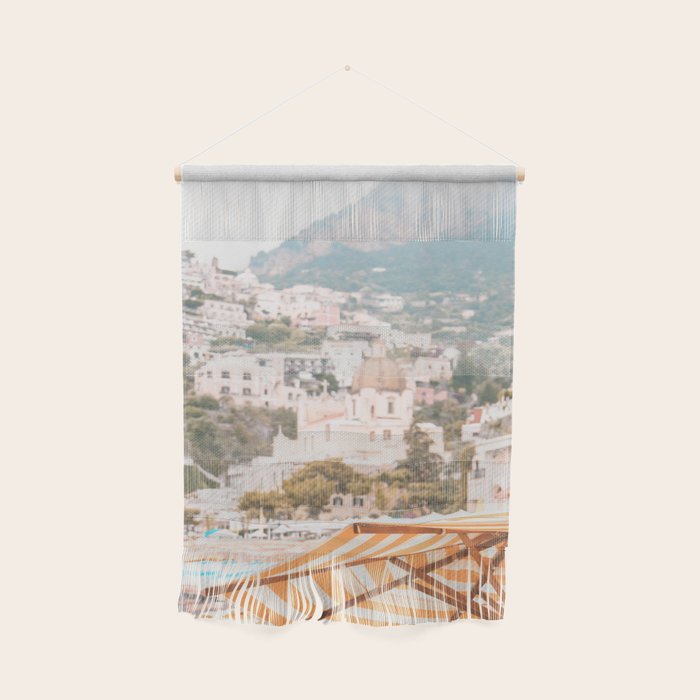 Positano, Italy Summer Time Photography Wall Hanging Gallery Image 1